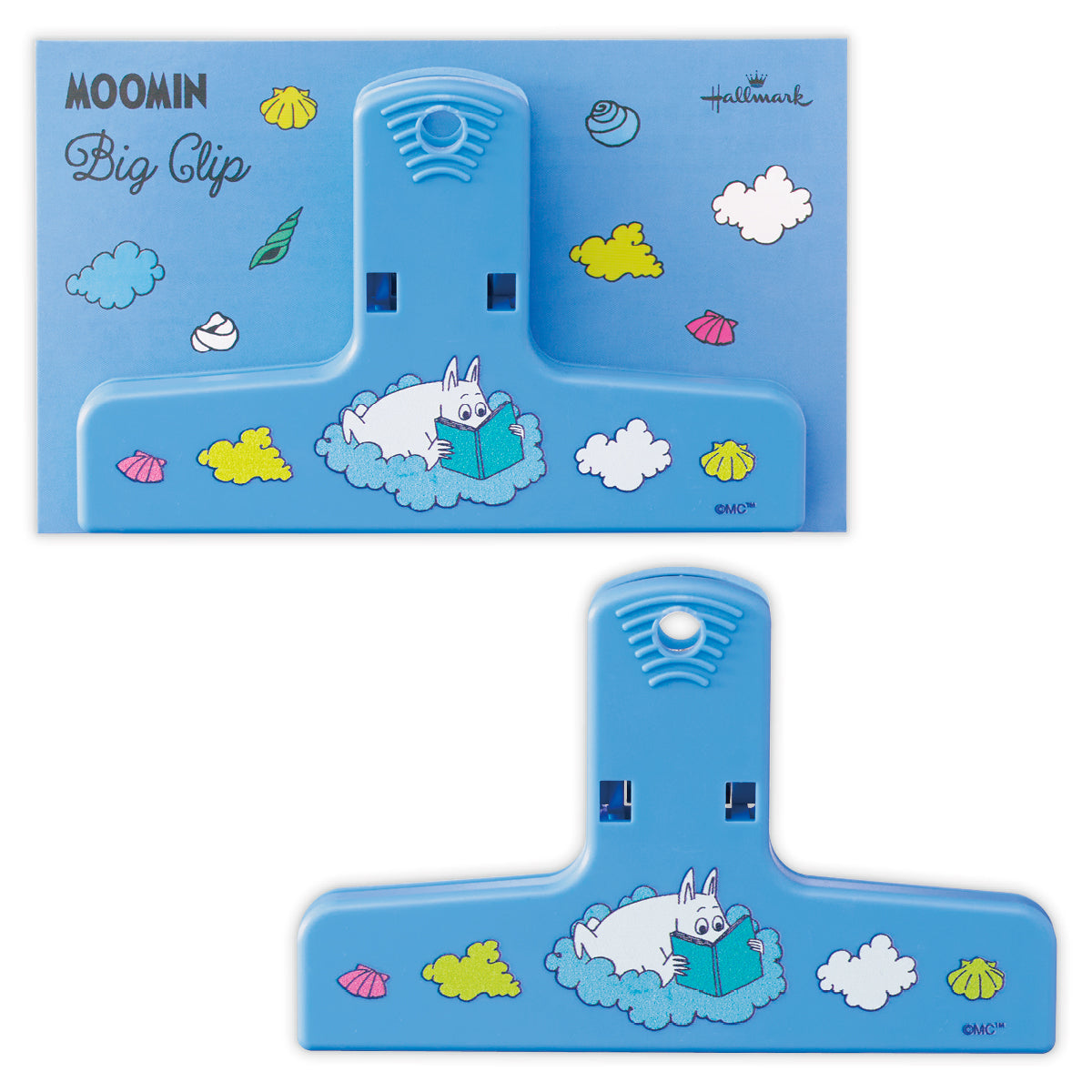 ムーミン Moomin valley’s day ブルー ムーミン【ビッグクリップ】|日本ホールマークの文具・ステーショナリー