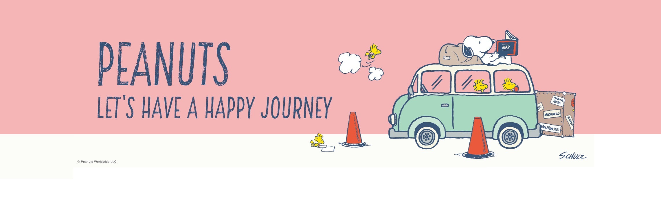 スヌーピー Let's have a Happy Journey