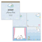 ムーミン Moomin valley’s day ブルー ムーミン【メモパッド 4柄各25枚】｜日本ホールマークの文具・ステーショナリー