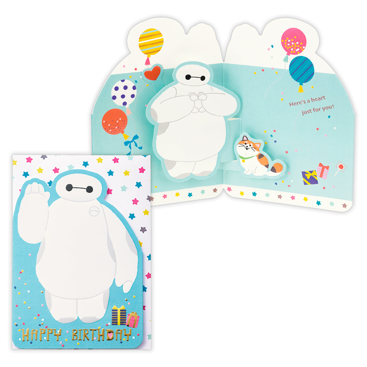 ディズニー ベイマックス【誕生お祝い／立体カード】