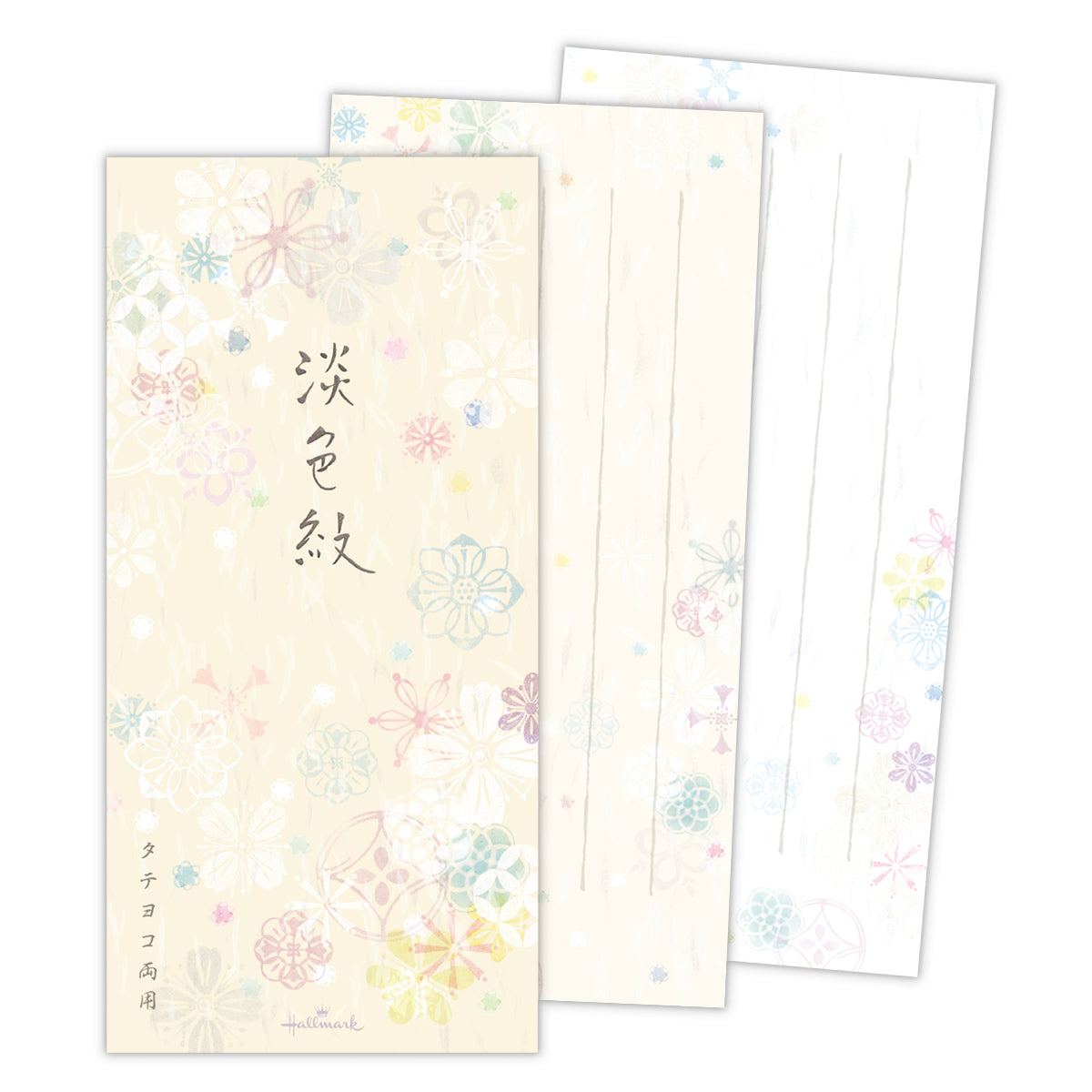 淡色紋【一筆箋】