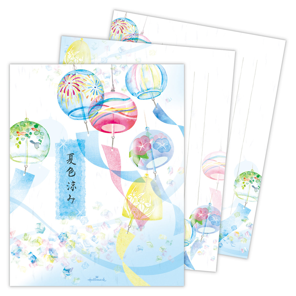 夏色涼み【夏柄レターパッド】